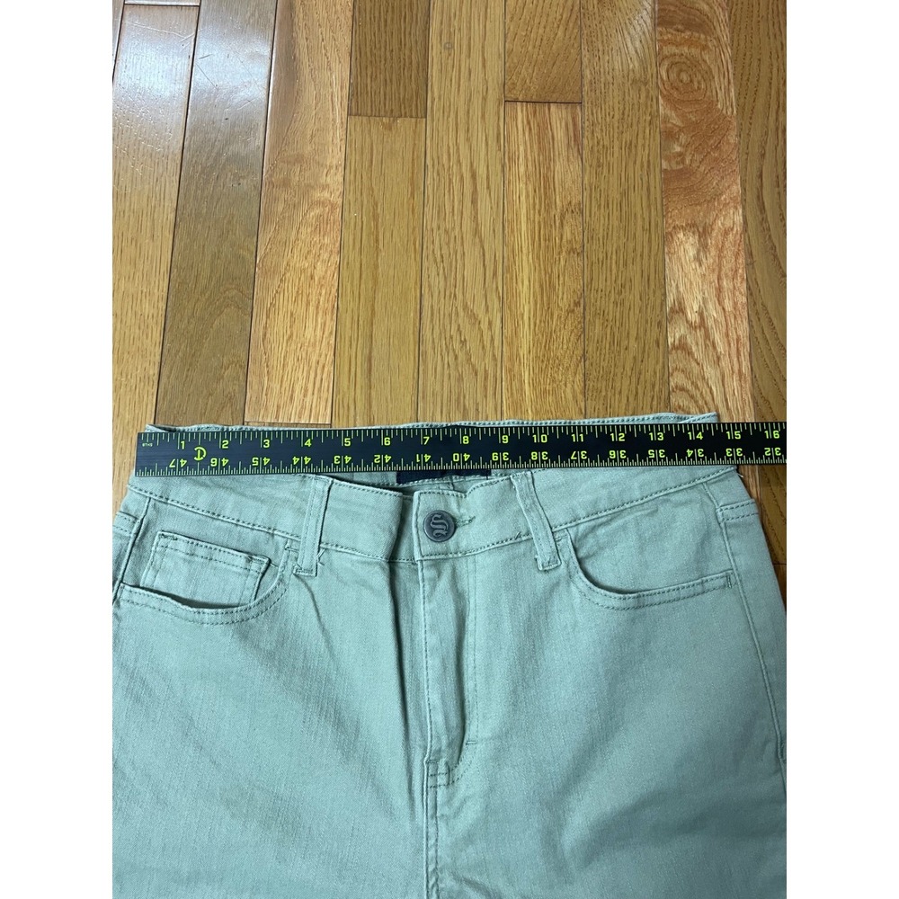 Sinners Attire Mens Skinny Fit Denim Jeans Sage Green Olive 34S New‎ - Picture 6 of 8